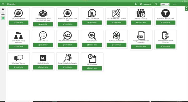 FDSender Whatsapp Marketing Software