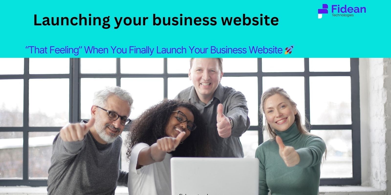 launching your business website