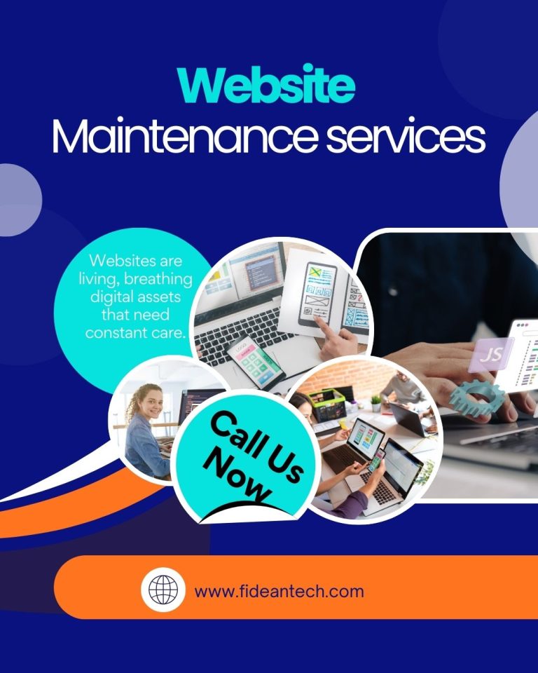 website maintenance services