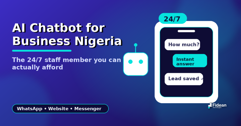 AI Chatbot for Business Nigeria: The 24/7 Staff Member You Can Actually Afford